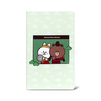 Product info: NPM | LINE FRIENDS  穿越故宮 64K手心筆記 (唐)